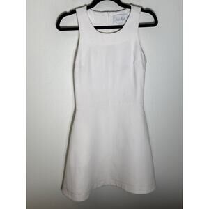 Anthropologie White Midi Dress